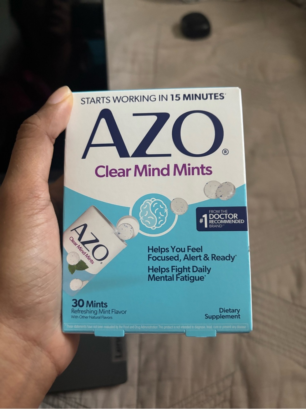 Azo clear mind mints